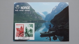 Norwegen 899/900 Yt 855/6 Maximumkarte MK/MC, SST ESBJERG 1986, Sportfischen - Maximumkaarten