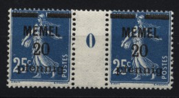 Memel,20b,MS 0,xx (4870) - Memel (Klaïpeda) 1923