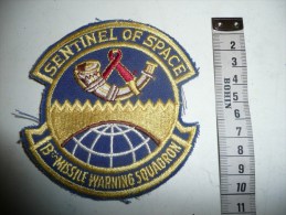 PATCH INSIGNE SENTINEL OF SPACE 13TH MISSILE WARNING SQUADRON US AIR FORCE 1970 ( Avion Airplane Aviation ) - Aviazione