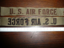 (PATCH INSIGNE ORIGINAL US AIR FORCE( POST WAR ) Marron ( Avion Aviation Airplane ) - Aviación