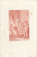 Tiré à Part/Gravure XVIIIéme//Sanguine/ La Bouteille De Vin/J.M. MOREAU Le Jeune Inv/ Vers 1770      GRAV32 - Prints & Engravings