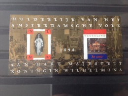 Nederland - Postfris Blok Inhuldiging 1998 - Ungebraucht