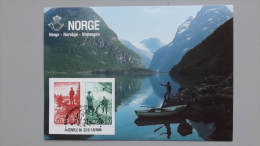 Norwegen 899/0 Yt 855/6 Maximumkarte MK/MC, SST AMERIPEX 1986, Sportfischen - Maximum Cards & Covers