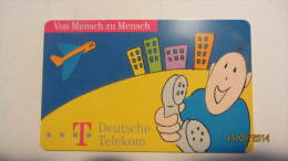 Telefonkarte Der Deutschen Telekom "Wir Verbinden Menschen" 6 DM, 05.97 Auflage: 29.000 - A + AD-Reeks :  Advertenties Van D. Telekom AG