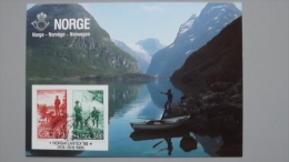 Norwegen 899/0 Yt 855/6 Maximumkarte MK/MC, SST NORDATLANTEX 1986, Torshavn, Sportfischen - Maximum Cards & Covers