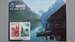 Norwegen 899/0 Yt 855/6 Maximumkarte MK/MC, SST ESSEN 1986, Sportfischen - Maximum Cards & Covers