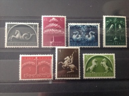 Nederland - Postfris Complete Serie Germaanse Symbolen 1943 - Ungebraucht