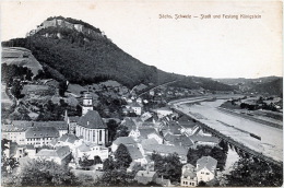 Königstein - Stadt Und Festung - Königstein (Sächs. Schw.)