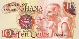 BILLET # GHANA # 1978  # 10 CEDIS  #  PICK 16 # NEUF  # - Ghana