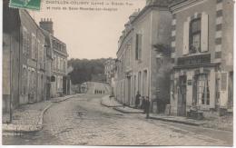 CHATILLON COLIGNY  GRANDE RUE ET ROUTE DE ST MAURICE SUR AVEYRON - Chatillon Coligny