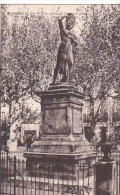 66 / RIVESALTES / PLACE DE LA REPUBLIQUE / STATUE DE MINERVE - Rivesaltes