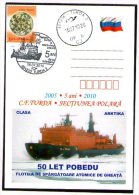 Nuclear Icebreakers: - 50 Let Pobedu. Turda 2010. - Polar Ships & Icebreakers