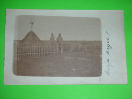 R!,Austria-Hungary,army,soldiers Cemetery,military Graveyard,history,WWI Censored,K.U.K.,real Photo,vintage Postcard - War Cemeteries