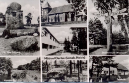 Germany BRD Picture Postcard Müden (Örtze) In Lüneburger Heide Posted 1956 - Lüneburger Heide