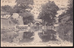 CPA - (83) Sollies Pont - Les Deux Ponts - Sollies Pont