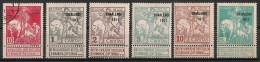 Belgique. 1911. N° 99,100,102,104,105,106. Oblit. Et Neuf * MH - 1910-1911 Caritas