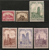 Belgique. 1928. N° 267-272. Neuf * MH - Neufs