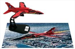 - ITALERI - Maquette Avion Et Puzzle AMX " Ghibli " - 1/100°- Réf AS 854 - - Avions