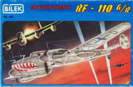 - BILEK - Maquette MESSERSCHMITT BF-110 G/R - 1/72°- Réf 930 - - Vliegtuigen