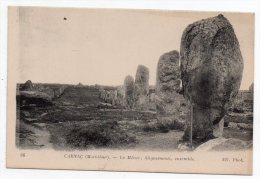 Cpa 56 - Carnac (Morbihan) - Le Ménec, Alignements, Ensemble - Dolmen & Menhire