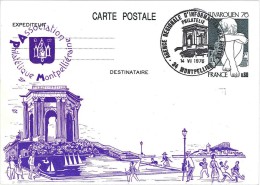 Association Philatélique Montpelliéraine - Montpellier - 1976 - Overprinter Postcards (before 1995)