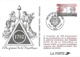 An 1 De La République - Paris - 1992 - Sonderganzsachen