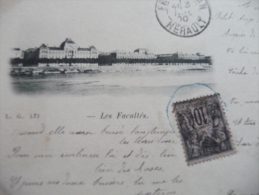 Rare CPA Précurseur 1900 Lyon Les Falcultés - Autres & Non Classés