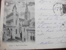 Rare CPA Précurseur 1900...Dijon Hotel Notre Dame - Dijon