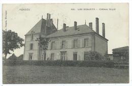CPA -LES ESSARTS -CHATEAU GUYET -Vendée (85) -Circulé 1908 -Edit. Lib. Poupin à Mortagne - Les Essarts