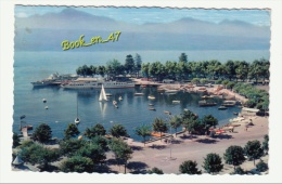 {35216} Suisse , Vaud , Ouchy Lausanne , Le Port. " En Baisse " - Lausanne
