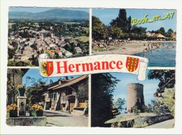 {35218} Suisse , Hermance , Multivues ; Divers Aspects , Vue Générale - Hermance