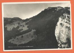 HC823, Roche Ronde Et Aiguilles De Baulmes, Grand Format, Circulée 1927 - Baulmes