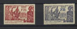 OCEANIE 1939 - (* - MH) Exposition Intrnationale De New-York - Unused Stamps