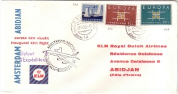 Old Letter - Netherlands, Amstredam-Abidjan - Autres & Non Classés