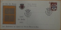 Portugal - Foral - Charter Letter - Porto De Mós - Castle 1985 - Briefe U. Dokumente