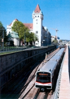 AK Metro Underground U-Bahn U4 Hütteldorf Wien Vienna Österreich Wiener Linien Wr. Austria Autriche - Métro