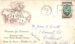 (117) Commercial FDC Cover Posted From Canada To Australia - Posted In 1961 - Covers & Documents