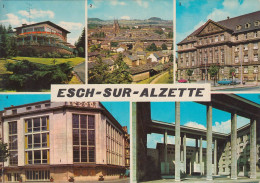 Luxembourg - Esch An Der Alzette - Old Views - Hotel De Ville - Street - Cars - Esch-Alzette