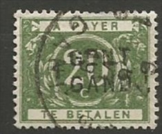 TX 14A  Obl  Surch. Gand Gent  40 - Postzegels