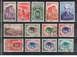 MONACO - LOT DE 13 TIMBRES OBLITERES - Lots & Serien