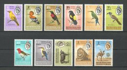 BECHUANALAND 1961 N° 119/126 130/132 ** Neufs = MNH  Superbes Cote 84,50 €  Faune Oiseaux Birds Fauna  Animaux - 1965-1966 Interne Autonomie