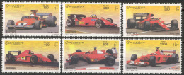 Somalia 2001 Ferrari MNH; Michel # 890-95 - Somalia (1960-...)