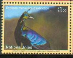 Nations Unies / United Nations 2011 - Lophophore Resplendissant / Himalayan Monal - MNH - Pavoni