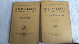 ENCYCLOPEDIE INDUSTRIELLE ET COMMERCIALE BETON CHAUX CIMENT TRAVAUX PUBLIQUES 18 VOLUMES - Lots De Plusieurs Livres