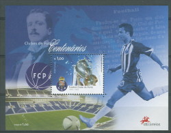 Portugal Football Club PORTO Clubs Centenaires 2005 Bloc ** Soccer FC Porto Souvenir Sheet ** - Clubs Mythiques