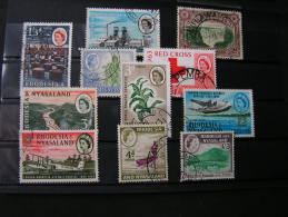 == Africa Lot - Rodesia & Nyasaland (1954-1963)