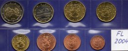 New Set EURO Finnland 2004 Prägeanstalt Helsinki Stg 30€ Stempelglanz Der Staatlichen Münze 1C-2€ Coins Of Soumi Finland - Finlandia