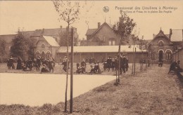 Montaigu - Pensionat Des Urselines - Vue D´ensemle De La Plaine St.Angele - Pavillons Et Préau - Scherpenheuvel-Zichem