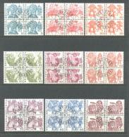 1977 SWITZERLAND FOLKLORE - FIRST DAY BLOCK OF 4 MICHEL: 1100-1108 MNH ** - Ungebraucht