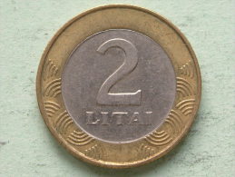 2 LITAI - 1999 / KM 112 ( For Grade, Please See Photo ) ! - Lithuania